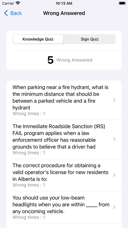 Alberta Driver Test Pro screenshot-8