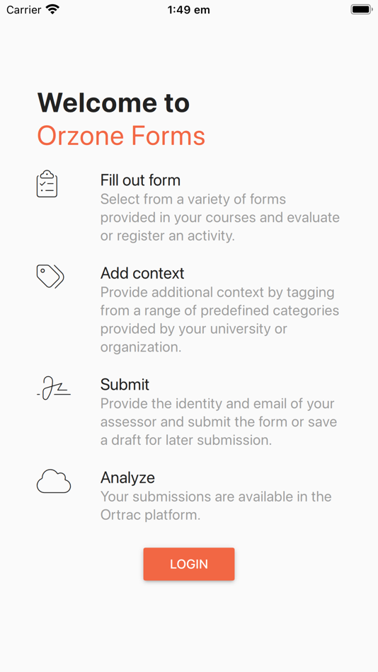 #1. Orzone Forms (iOS) 由: Ortrac AB