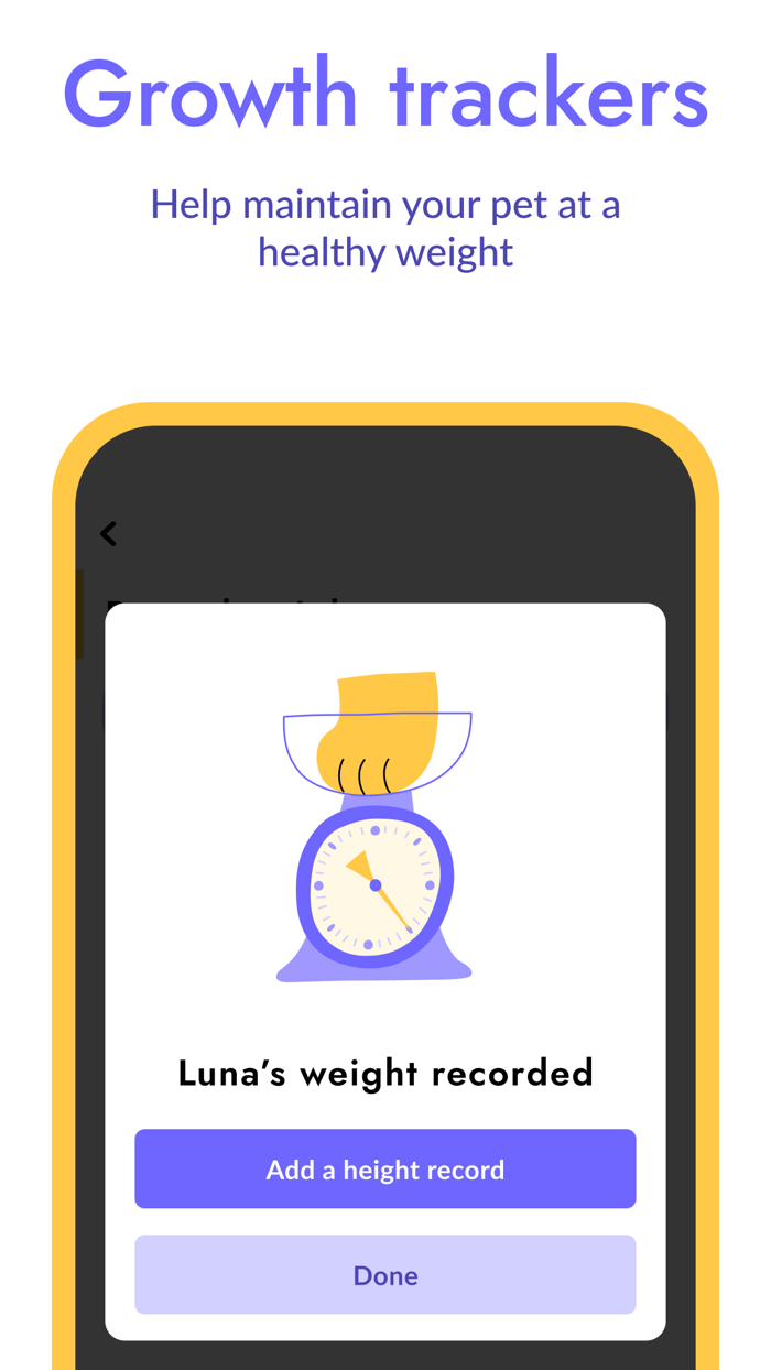 Huply pet photo album and diary