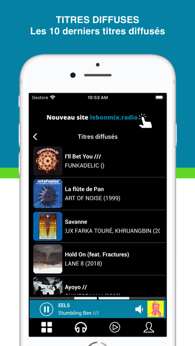 Lebonmix Radio Screenshot
