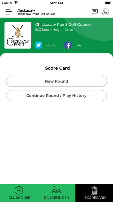 Chickasaw Point Golf Course Screenshot