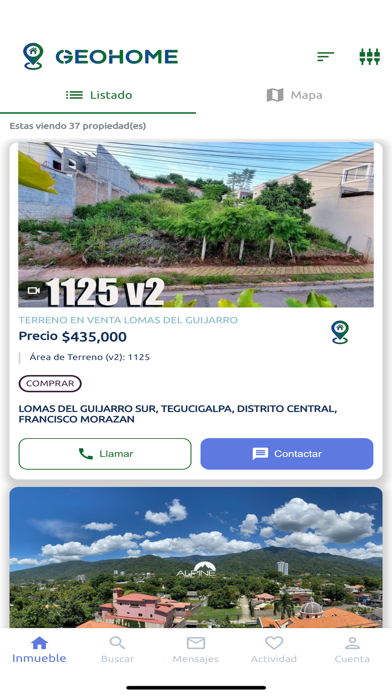 GeoHome Screenshot