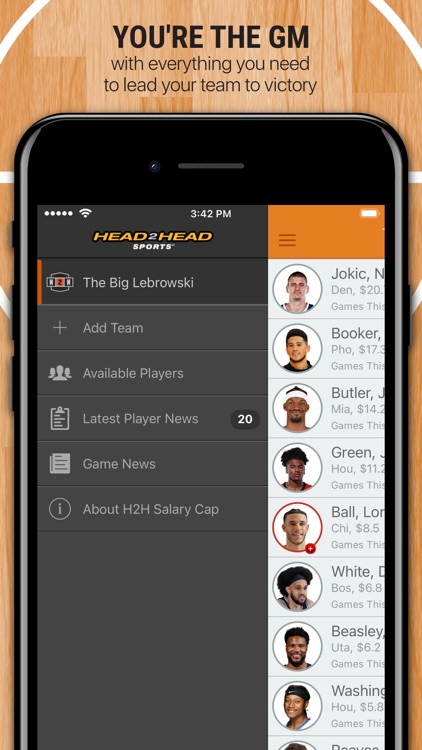 H2H Fantasy Basketball screenshot-3