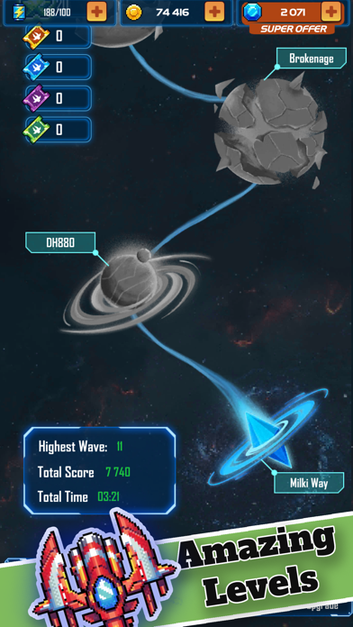 Sky Force - The Galaxy Legend Screenshot