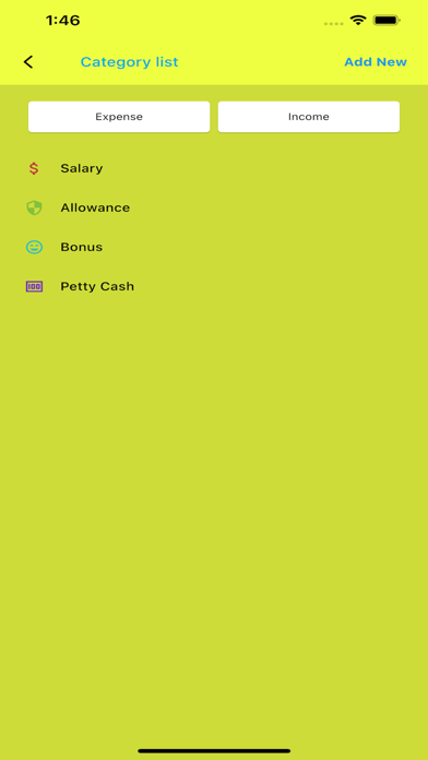 Expense tracker budget money Screenshot