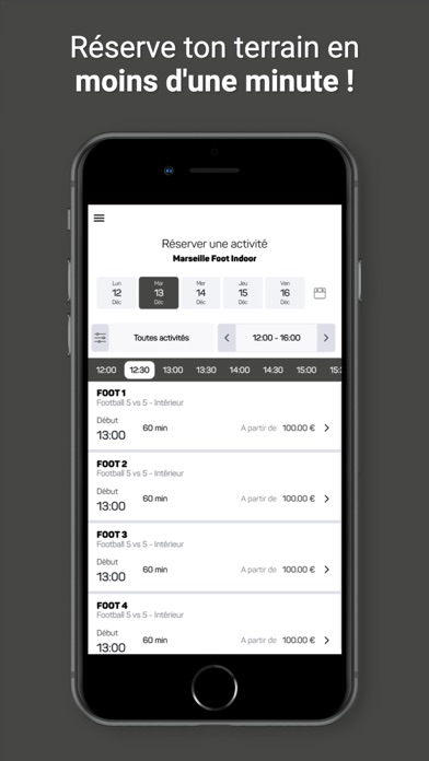 Marseille Foot Indoor Screenshot