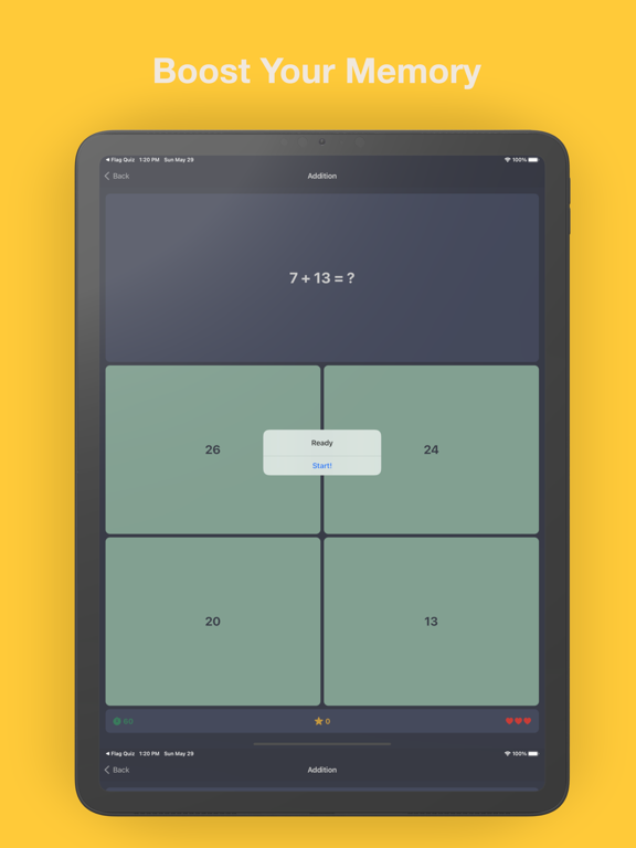 Math Games - Learn Math Puzzle iPad screenshot 2 - Education app