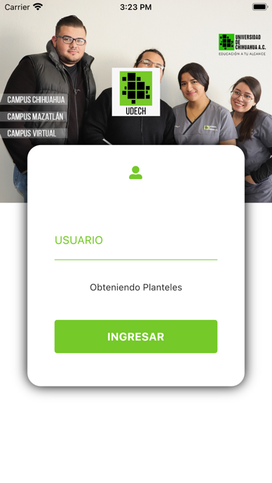 Universidad de Chihuahua Screenshot
