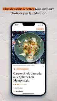 le figaro cuisine iphone screenshot 3
