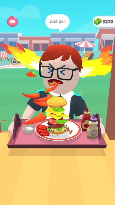 Steak Cooking & Food Cutting Screenshot