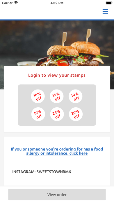 Sweets Town and Grill, Romford Screenshot