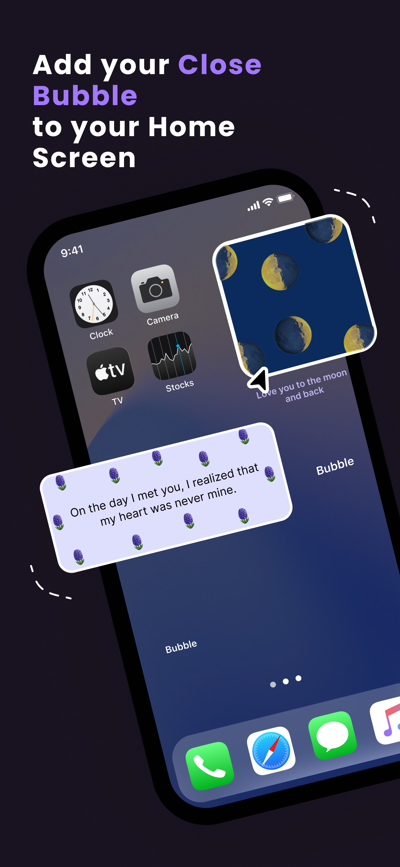 Bubbl Widget