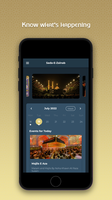 Screenshot 2 of Sada-E-Zainab App