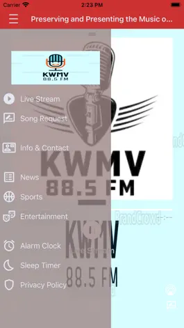 Game screenshot KWMV 88.5 FM apk