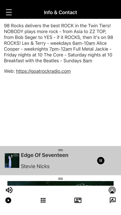 Goat Rock Radio - WQRS Screenshot
