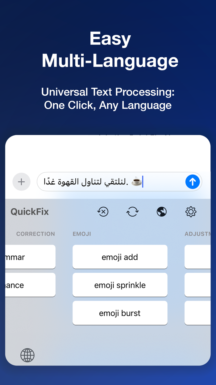 QuickFix AI Keyboard