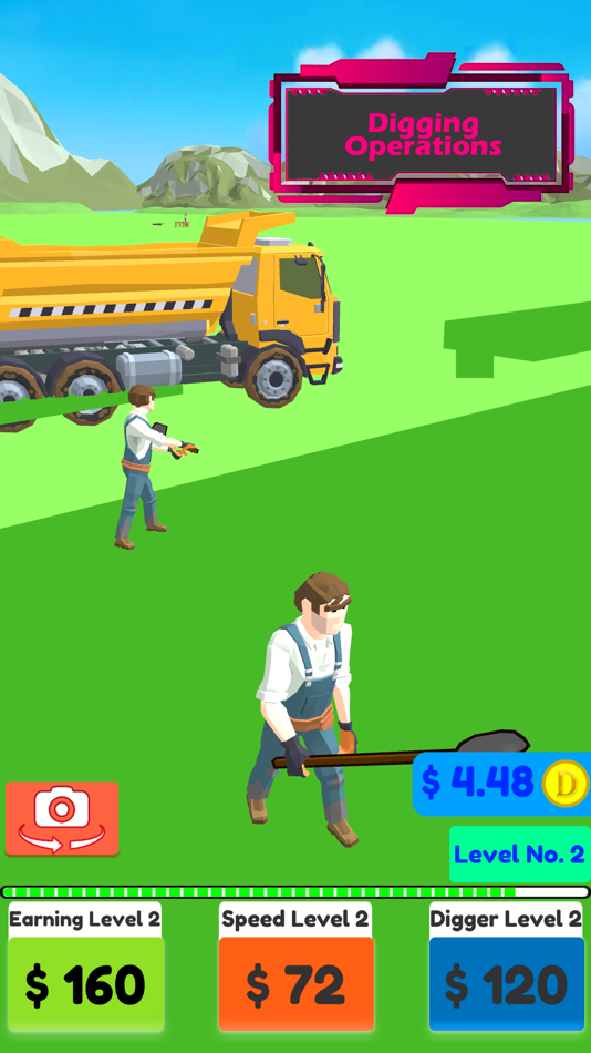 #1. Idle Dig n Build (iOS) Podle: Tahir Ali