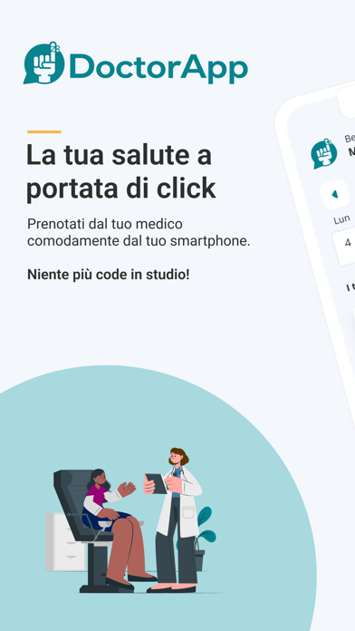 DoctorApp Paziente Screenshot