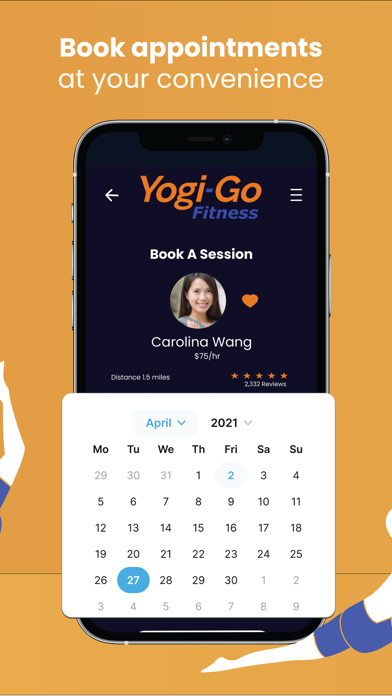 YogiGoFitness - Find Trainers Screenshot