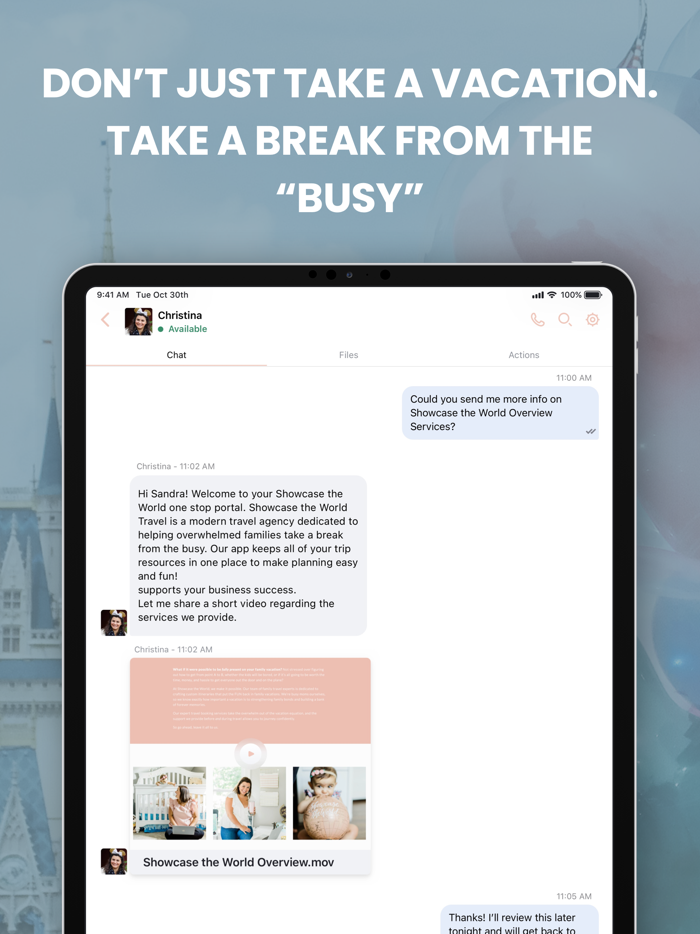 STW Travel Client Portal