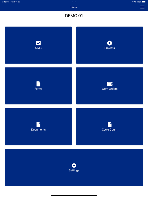 App screenshot