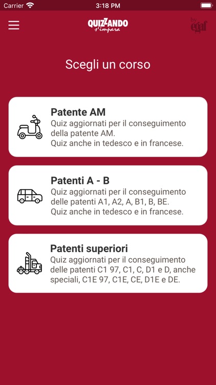 Quiz revisione patenti
