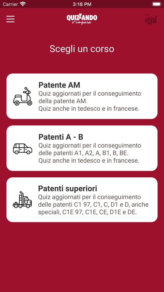 Quiz revisione patenti - 2.11.14 - (iOS)