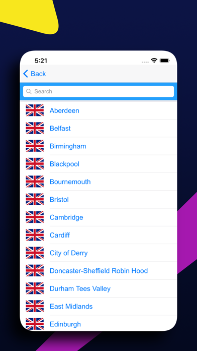 UK Flights: See live all Sky Screenshot