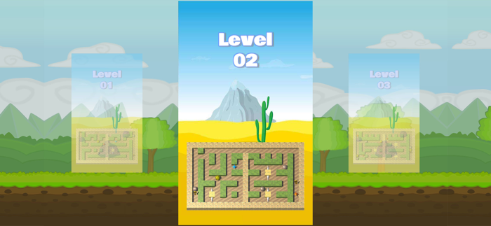 Maze adventure game