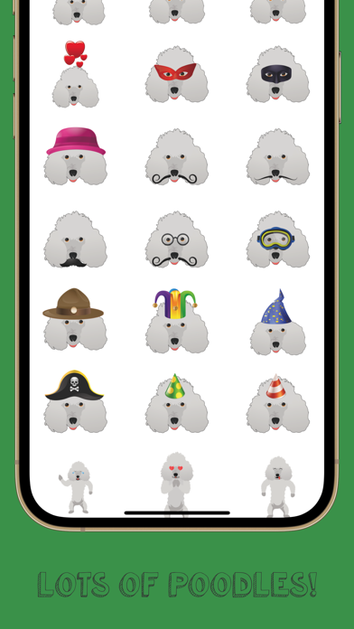 Poodle Emoji Screenshot