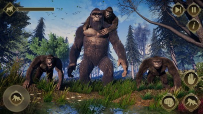 Angry Gorilla Monster Hunt Sim Screenshot