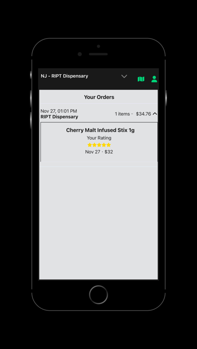 RIPT Dispensary Screenshot