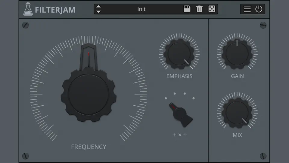 Captura de pantalla de Filterjam en iPhone 1