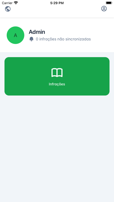 Auto de Infração Screenshot