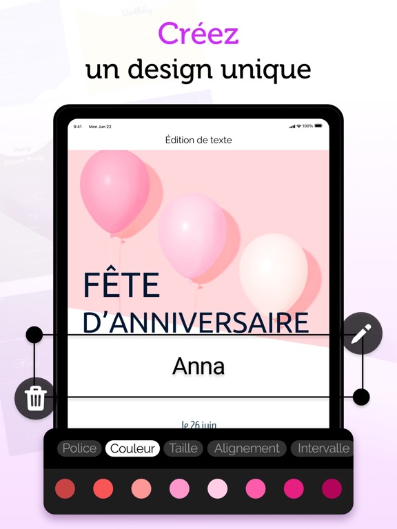Screenshot #4 pour Faire Part: Carte D’invitation