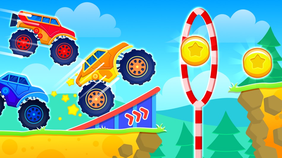 Monster Truck Game for Kids 2+ - 1.0.4 - (iOS)