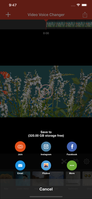 Video Voice Changer Pro Screenshot