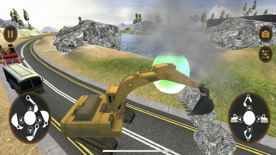 #2. Excavator Crane Driving Sim (iOS) Podle: Bilal Ahmad