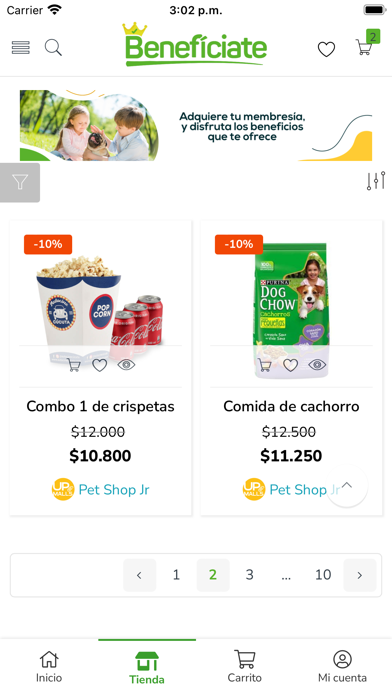 Benefíciate Screenshot