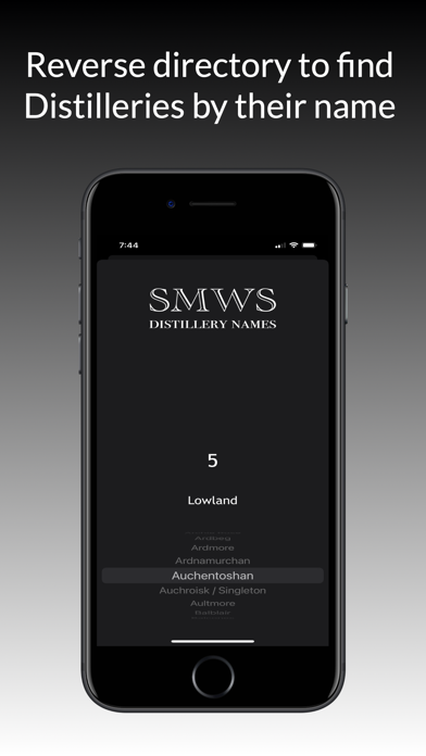 SMWS Codes Screenshot