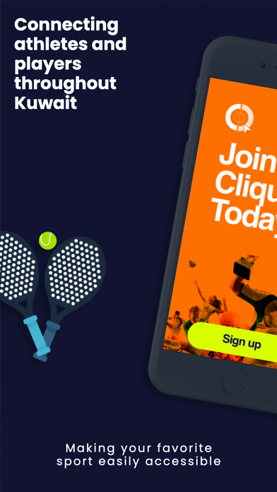 Clique - Social Sports Screenshot