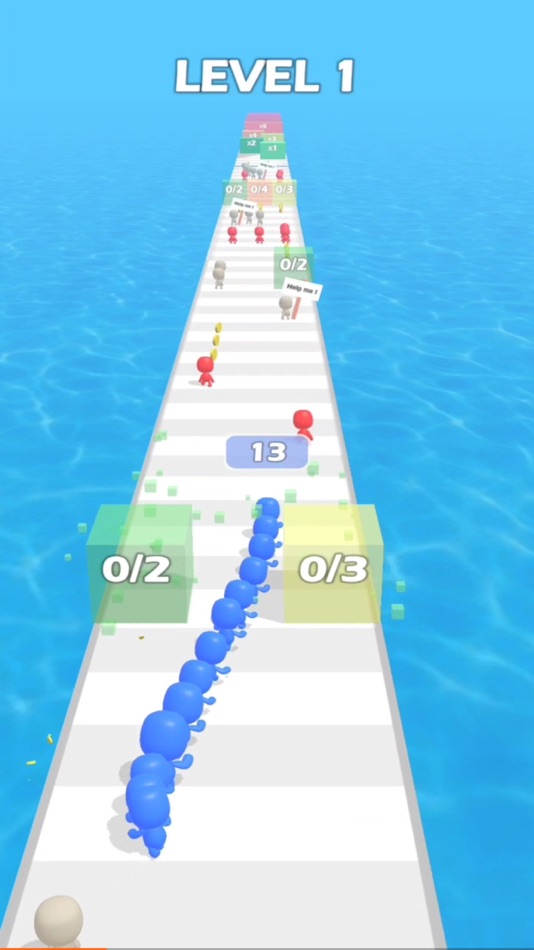 #2. Crowd Stack 3D (iOS) 由: Nicolas Cazenave