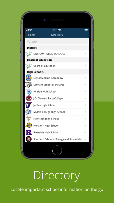 Durham Public Schools Screenshot