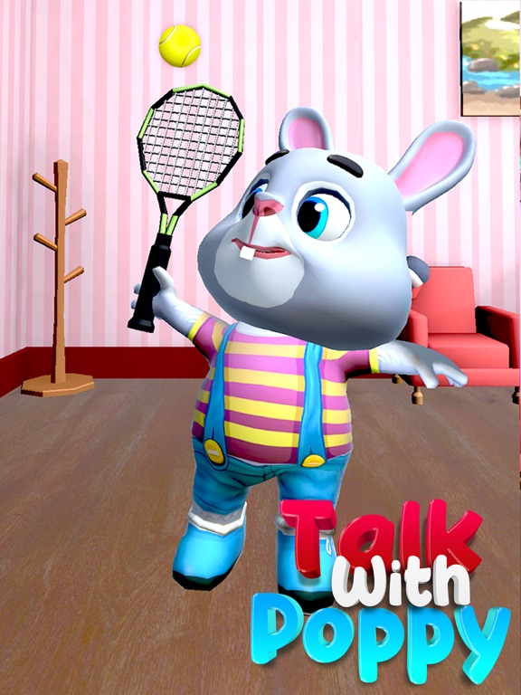 Poppy Talk - My Talking Rabbit iPad screenshot