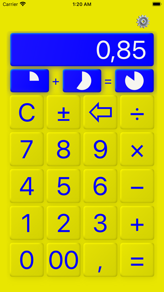 #6. @Calculator (iOS) Podle: Mikolaj Adamowicz