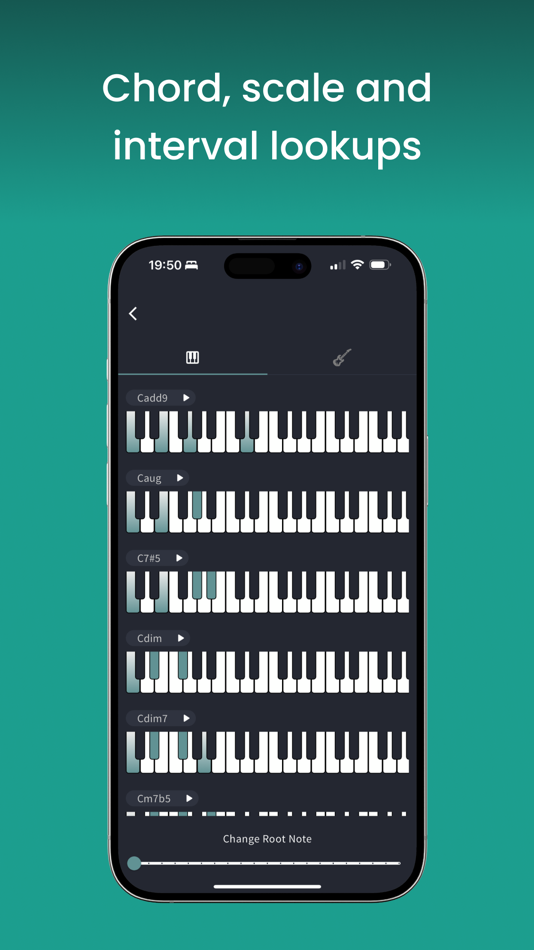 #5. ChordProg Ear Trainer (iOS) Podle: DevDa AS