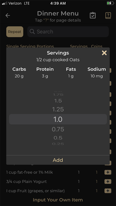REACH Fitness and Nutrition Screenshot
