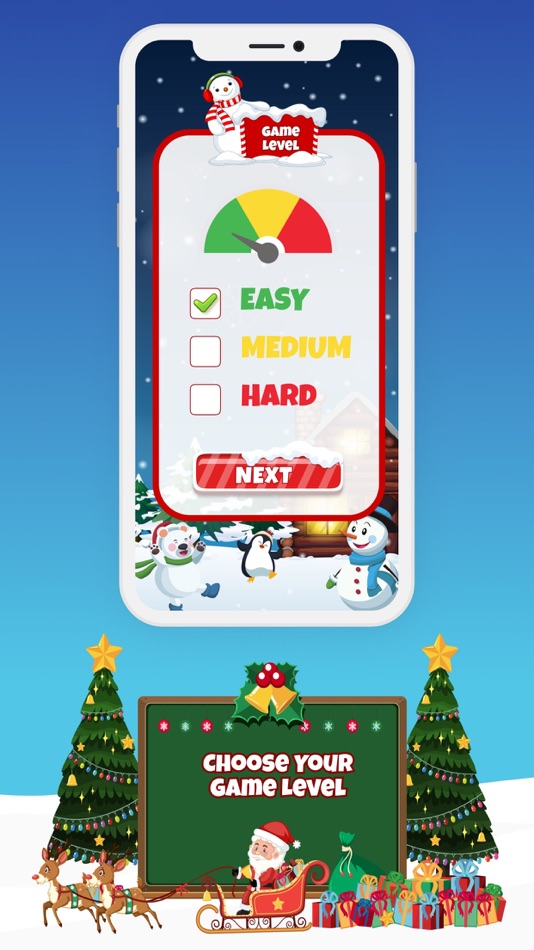 #2. Tic Tac Toe: The X-Mas (iOS) 由: ASCENDTIS IT SOLUTIONS LLP