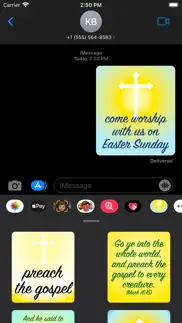 How to cancel & delete eastertide stickers 3