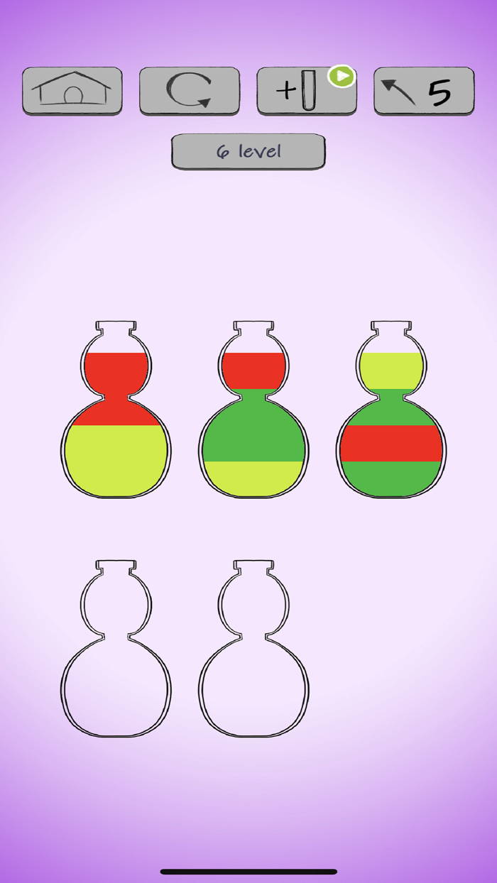 Sort Color Water puzzle game